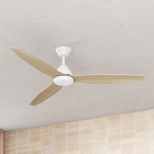 Atlanta 132cm DC Smart Ceiling Fan with LED Light